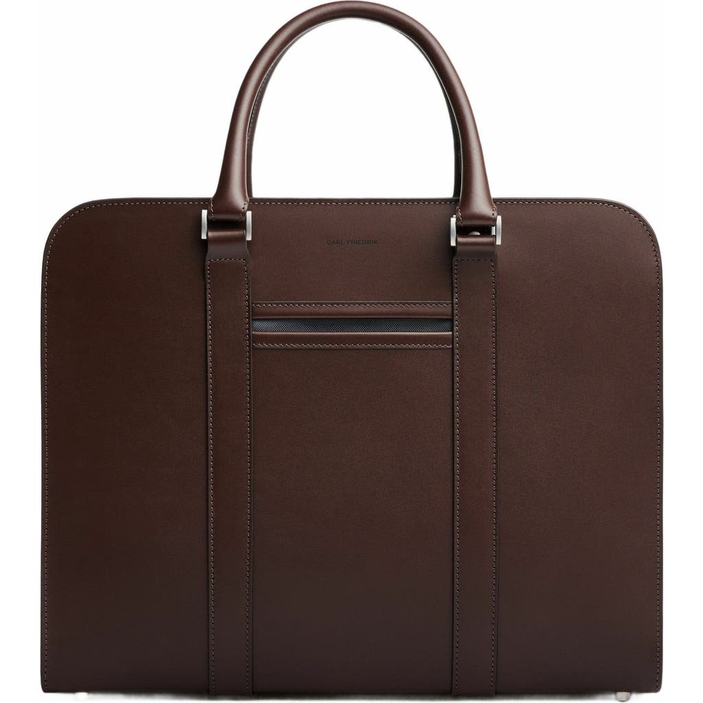 Carl Friedrik Palissy Double Briefcase in Chocolate  product