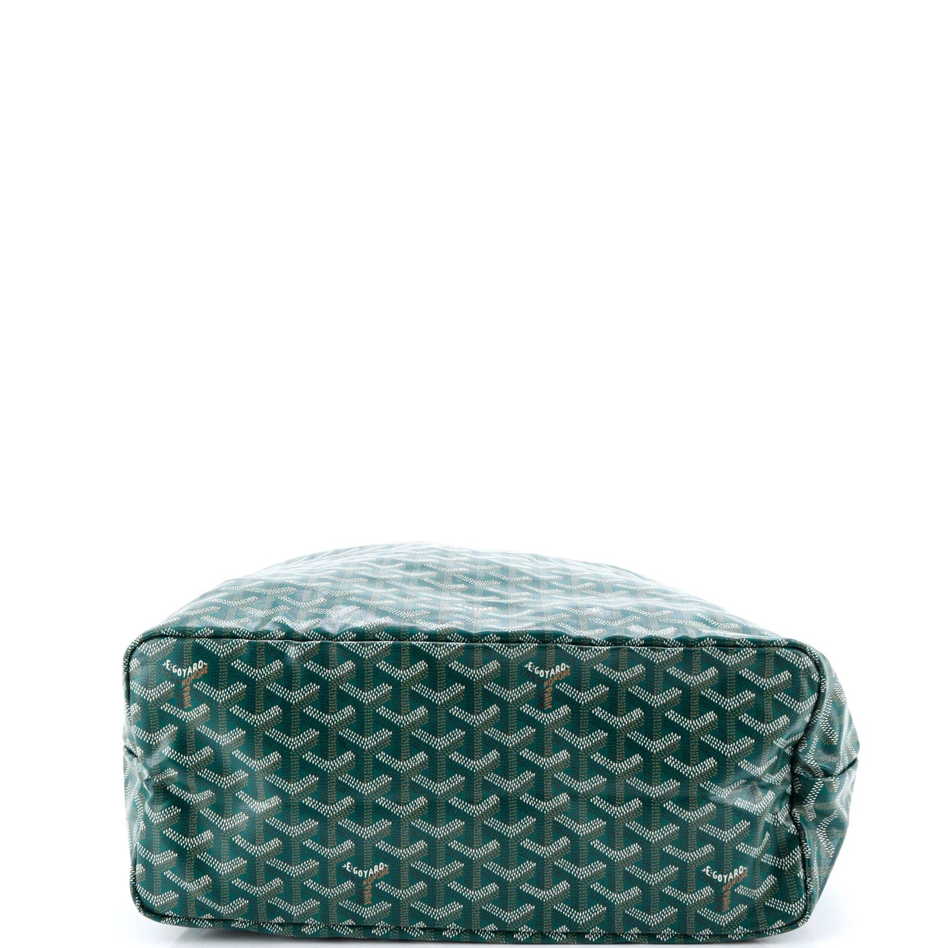 Pre-Owned Goyard Saint Louis Tote Coated Canvas PM, Alternate, color, Green