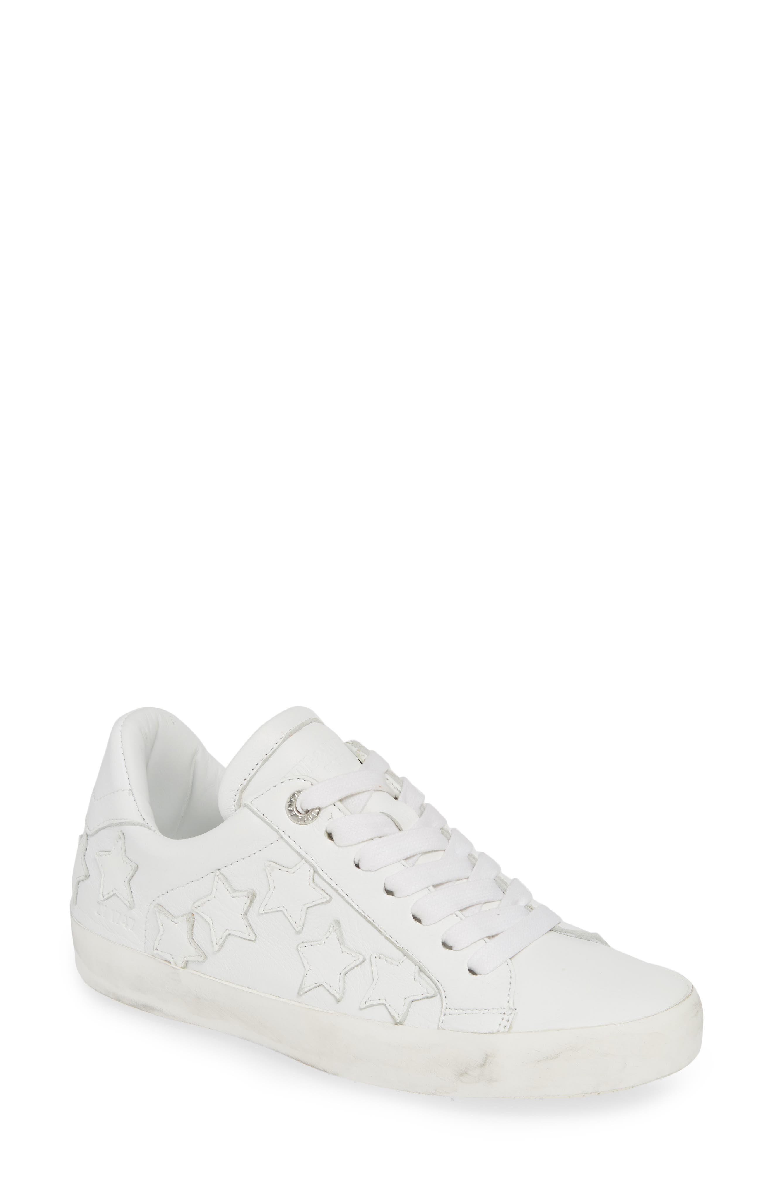 Zadig & Voltaire Stars Sneaker, Main, color, 