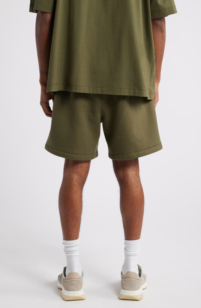 Fear of God Essentials Cotton Blend Fleece Soccer Sweat Shorts, Alternate, color, 