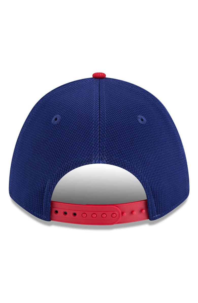 New Era Men's New Era  Royal/Red Philadelphia Phillies 2025 Batting Practice 9FORTY M-Crown Adjustable Hat, Alternate, color, Royal