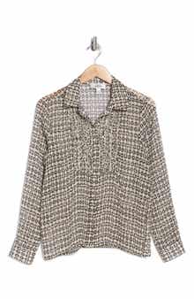 JASON WU Frilly Button-Up Shirt