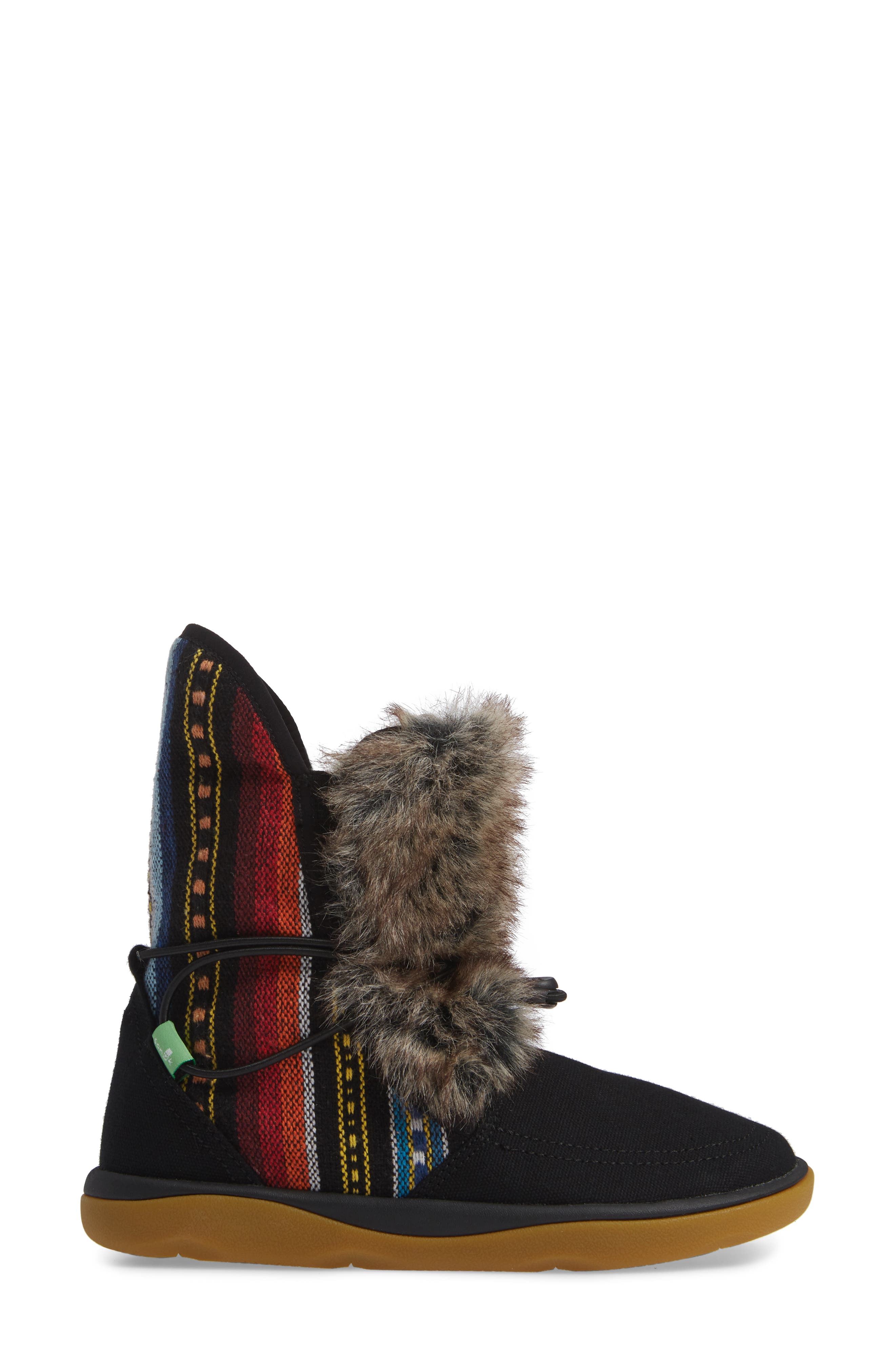 Sanuk Tripper Flurry Faux Fur Boot, Alternate, color, 