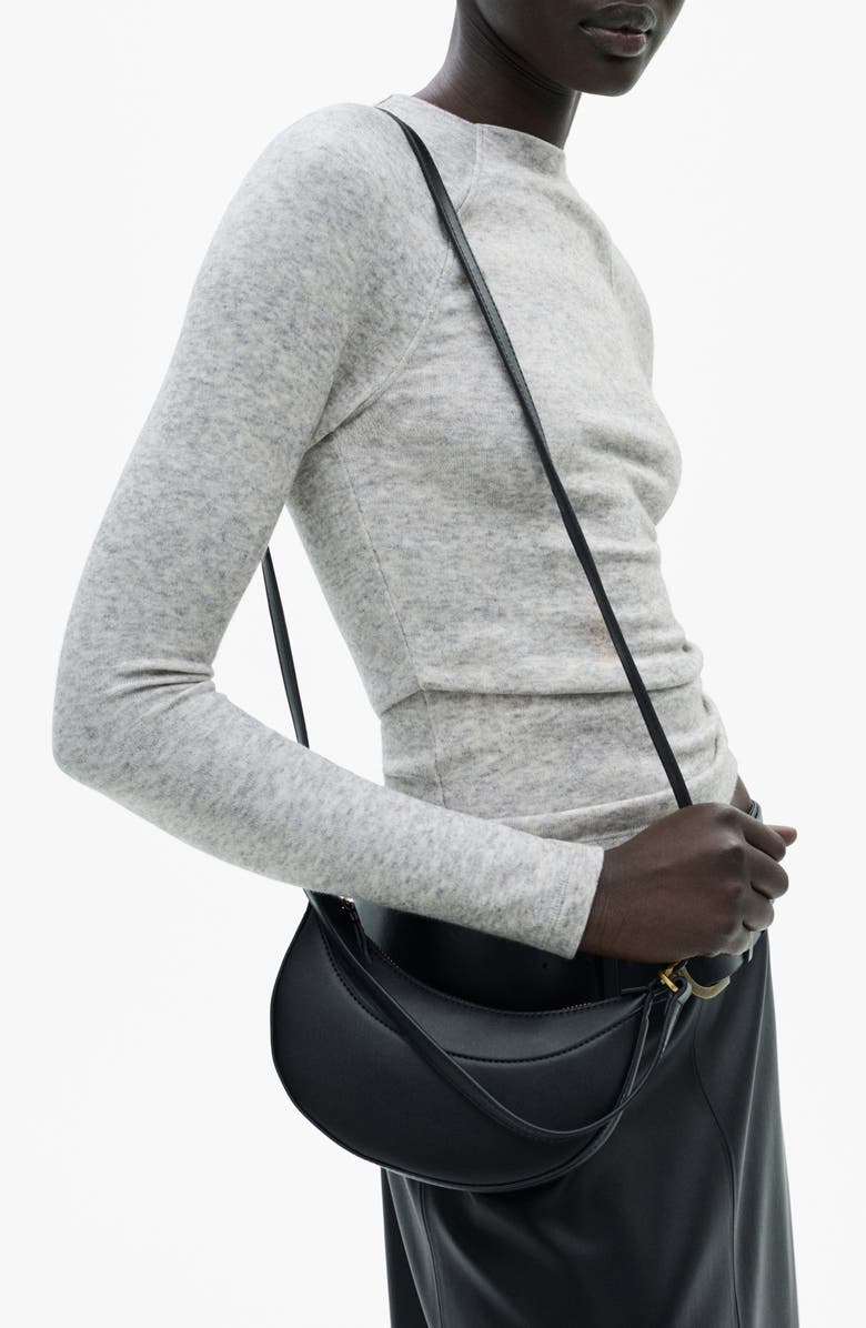 MANGO Seamed Knit Top, Alternate, color,