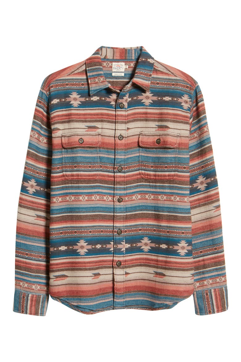 Canyon Button-Up Shirt Jacket, Alternate, color, MESA SKYLINE