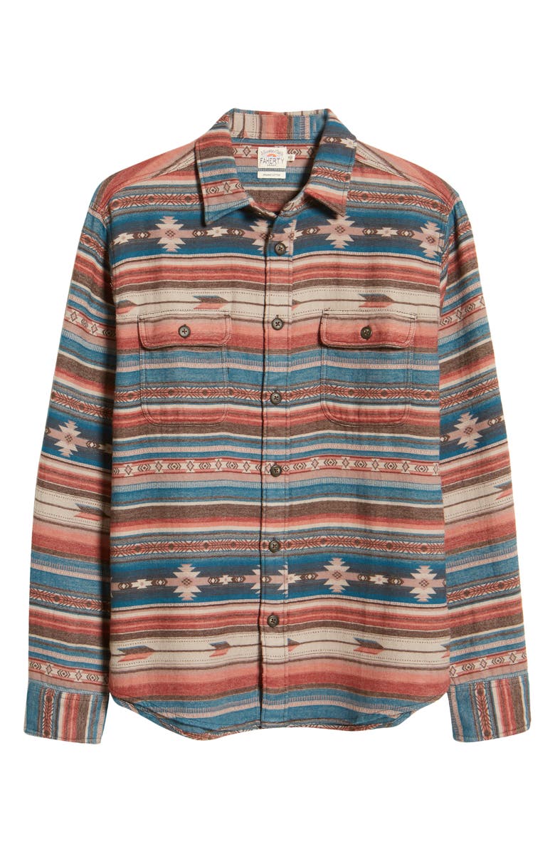 Faherty Canyon Button-Up Shirt Jacket, Alternate, color, 