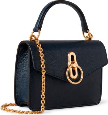 【MULBERRY】AMBERLEY CHAIN SHOULDER BAG Mulberry | Amberley Clutch | Night Sky Micro Classic Grain