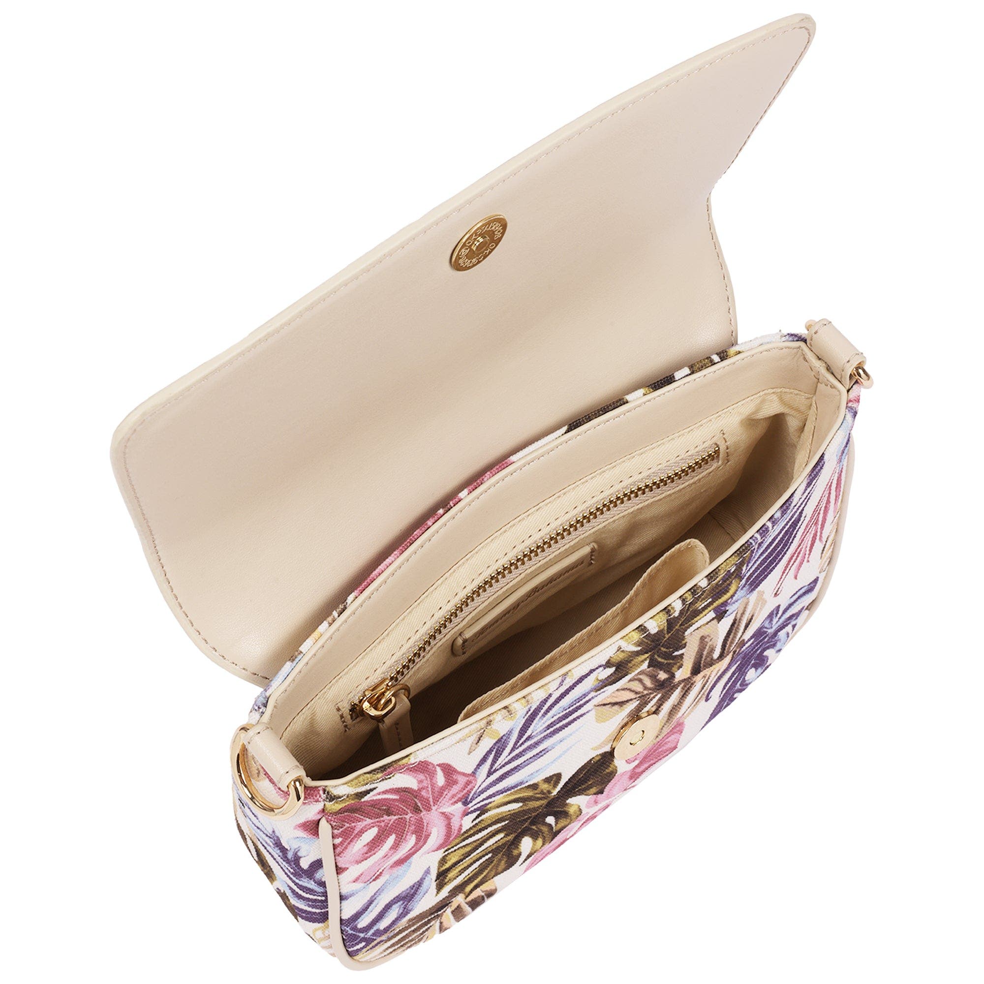 Celeste Jungle Print Flap Crossbody Bag Multi, Alternate, color, MULTI