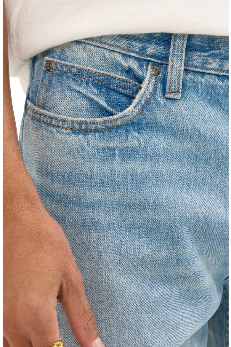 West Ripped Regular Straight Leg Jeans, Alternate, color, MILLS CROSSING