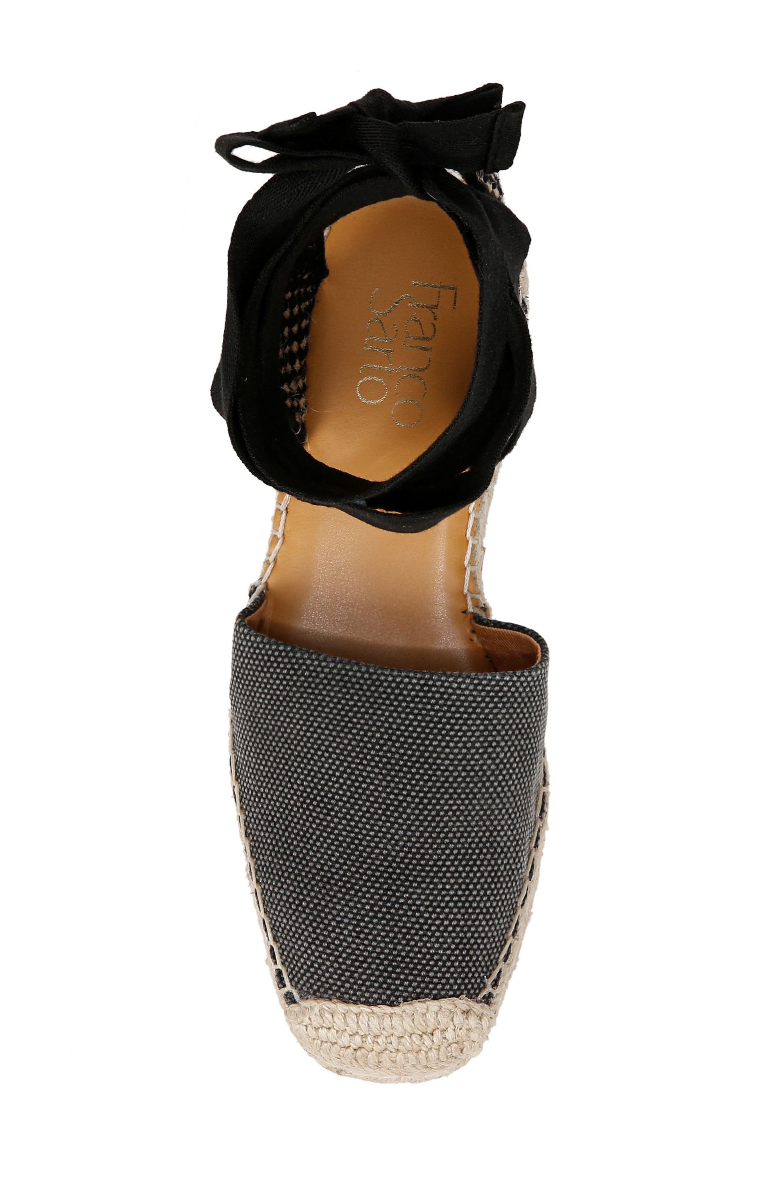 Franco Sarto Britney Ankle Wrap Espadrille Sandal, Alternate, color, 