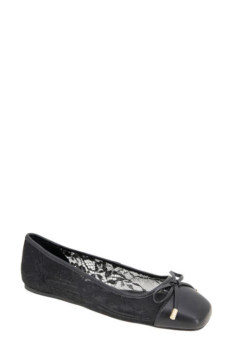 Hartly Cap Toe Ballet Flat (Women)