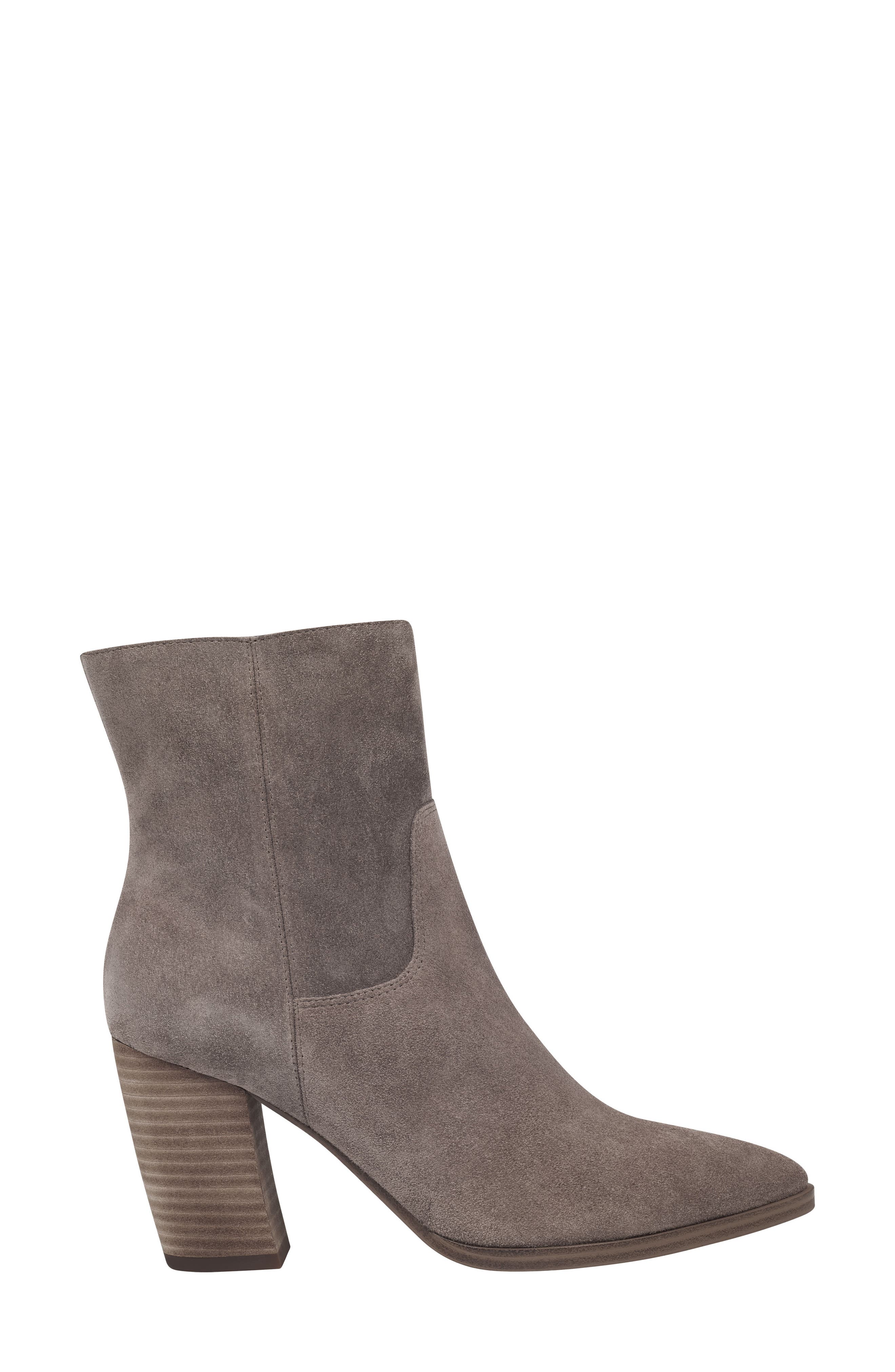 Giana Western Bootie, Alternate, color, MEDIUM NATURAL SUEDE