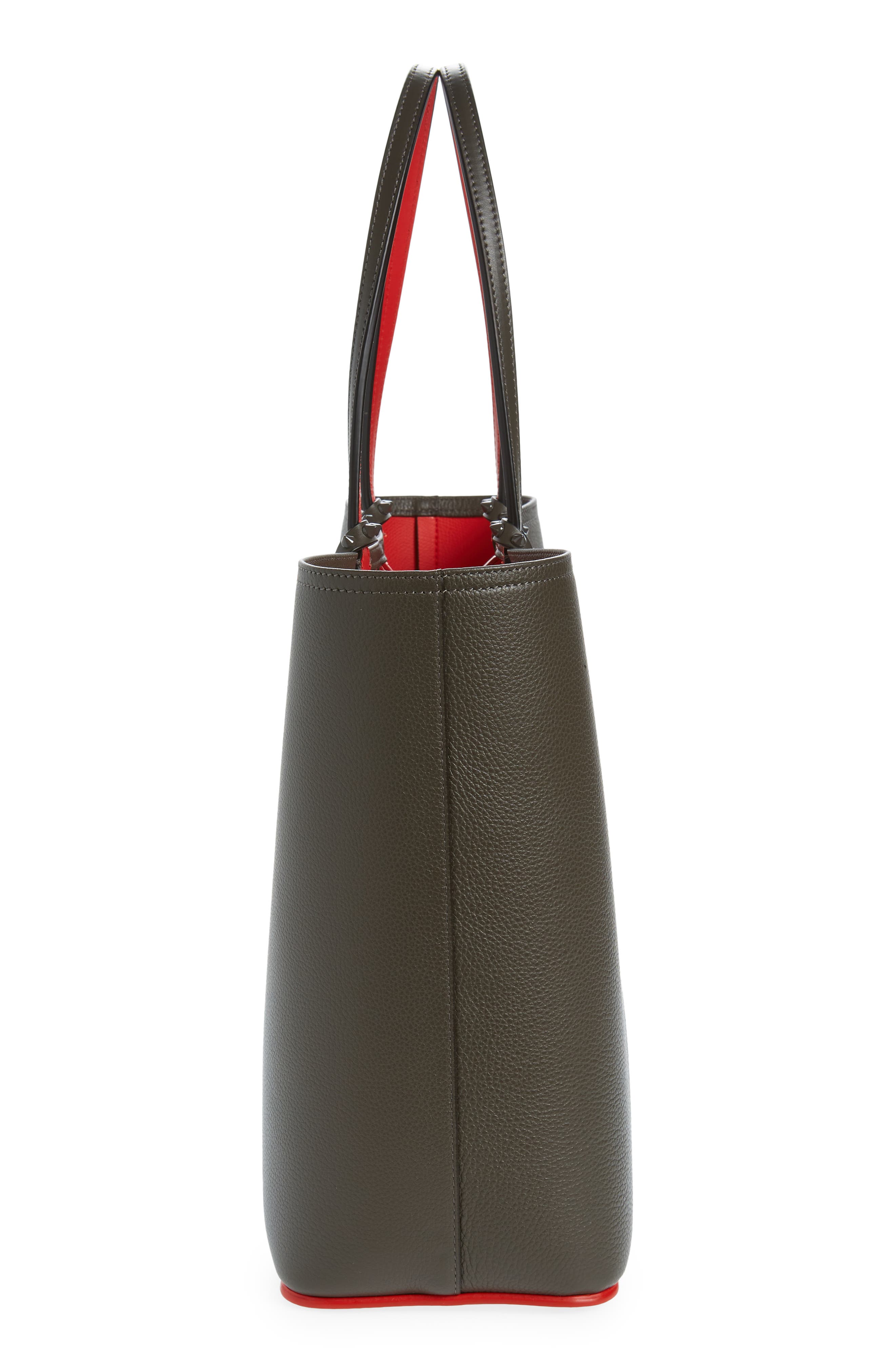 Christian Louboutin Cabata Calfskin Leather Tote, Alternate, color, 