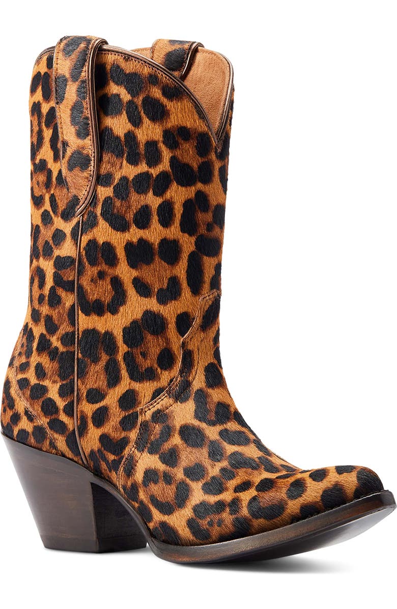 Ariat Bandida Genuine Calf Hair Western Boot, Main, color, Multi