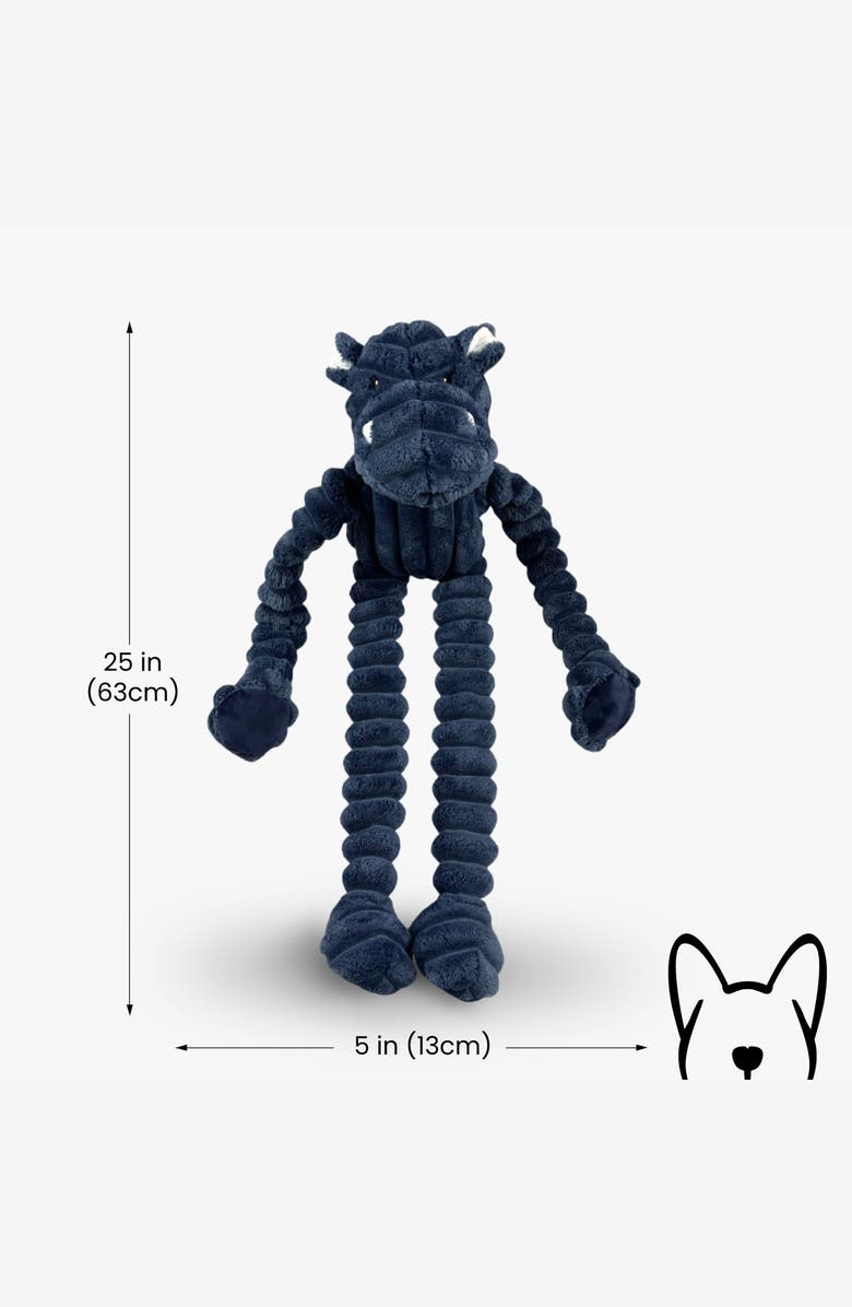 Nandog Pet Gear My BFF XL Plush Dog Toy, Alternate, color, Tank The Hippo