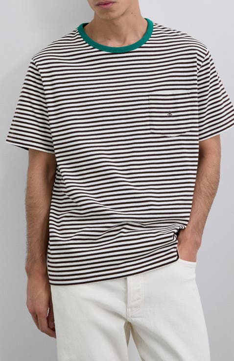 Stripedpocket Tee