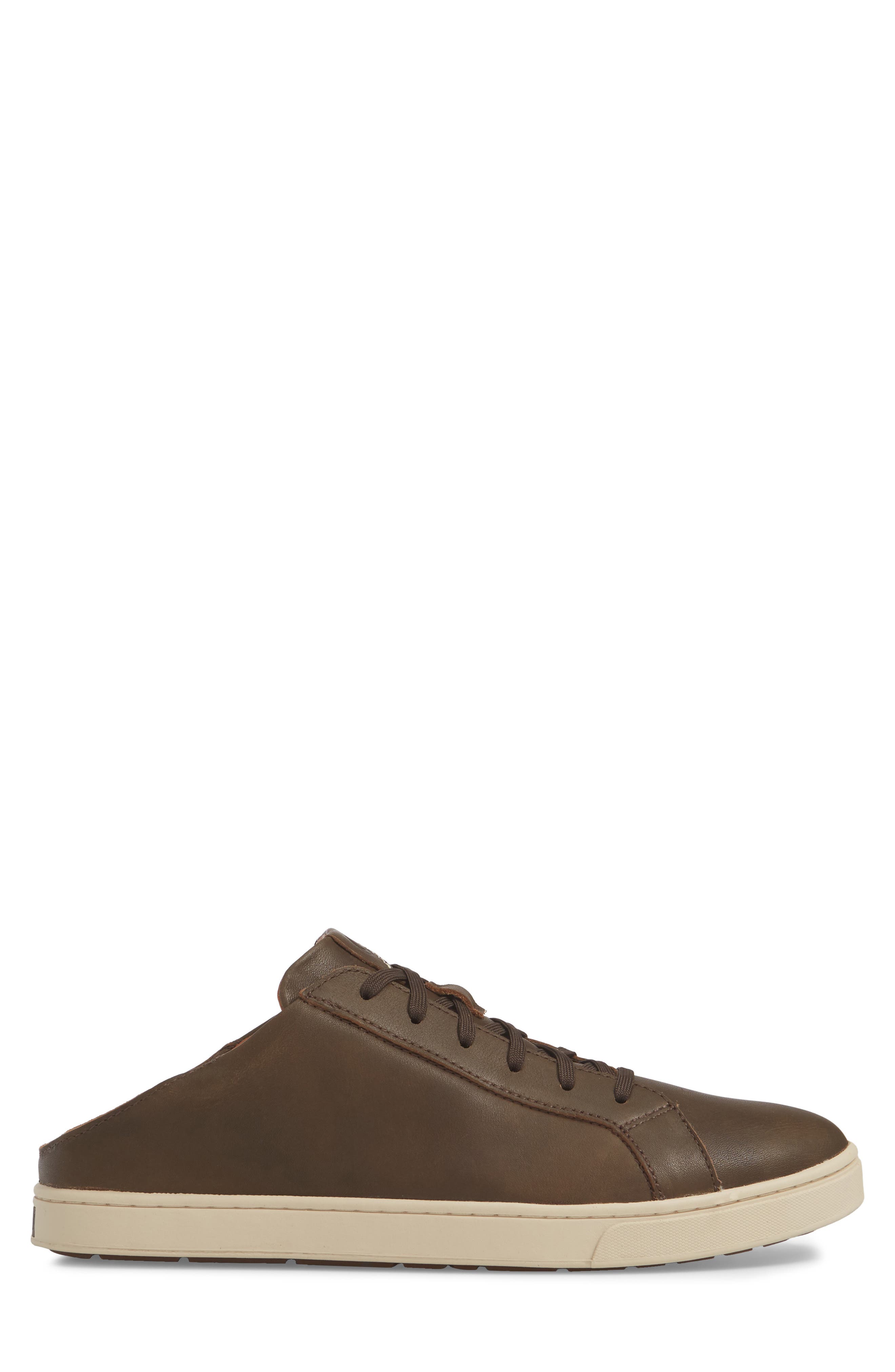 Kahu Pahana Sneaker, Alternate, color, ESPRESSO/ TAPA LEATHER