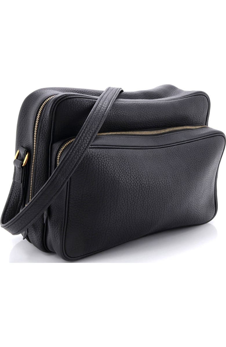 Pre-Owned Hermes Victoria Messenger Fjord Medium, Alternate, color, Noir