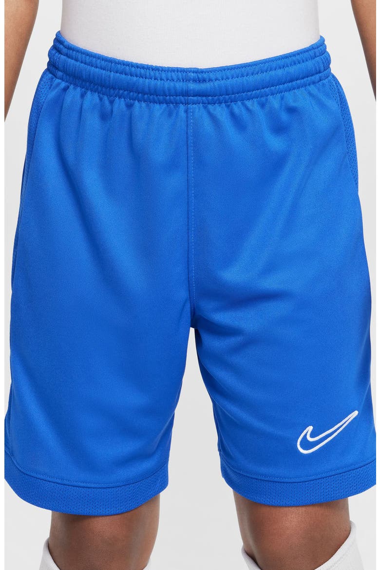Kids' Academy Dri-FIT Soccer Shorts, Alternate, color, GAME ROYAL/ GAME ROYAL/ WHITE