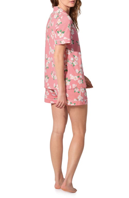 Bedhead Pajamas Print Jersey Short Pajamas In Pink