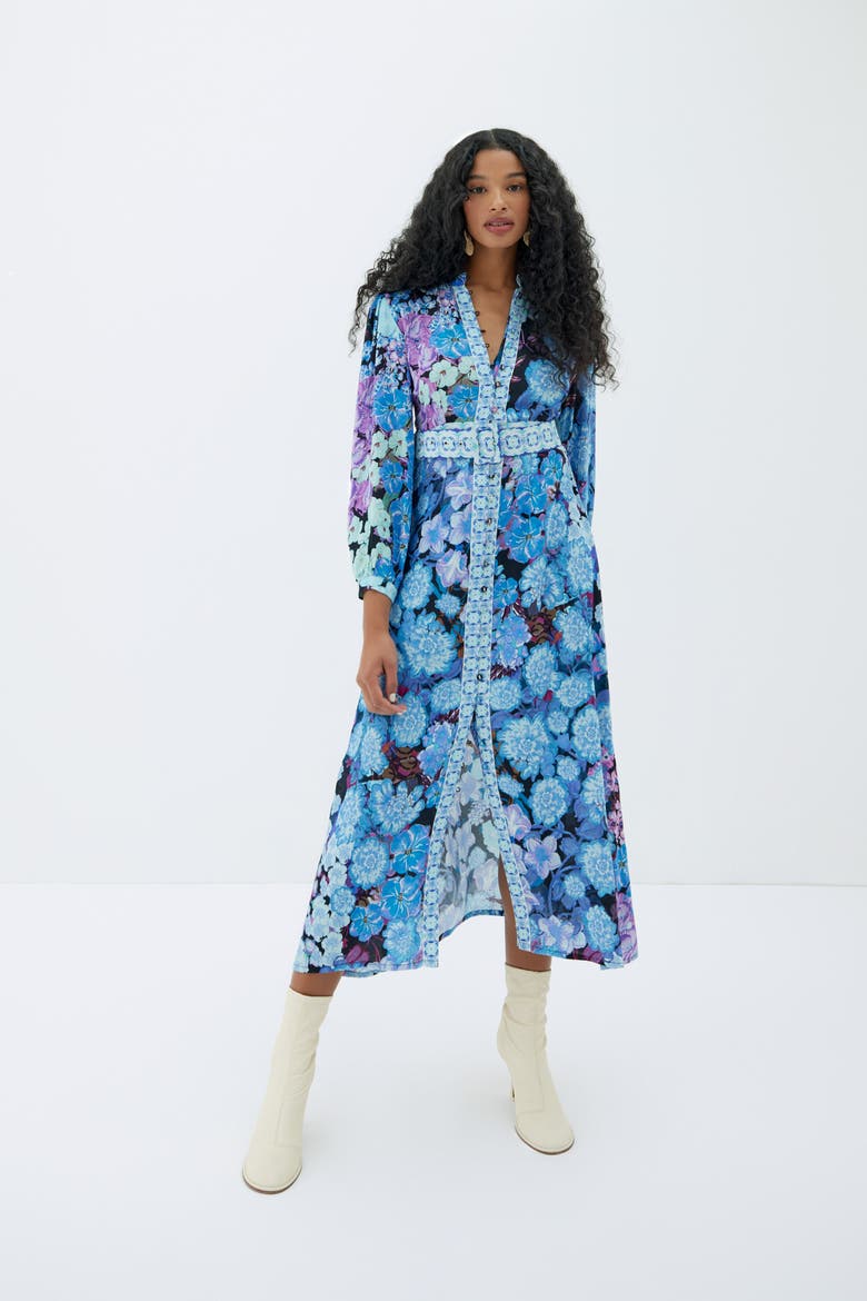 Amara Blue Dress, Main, color, Blue
