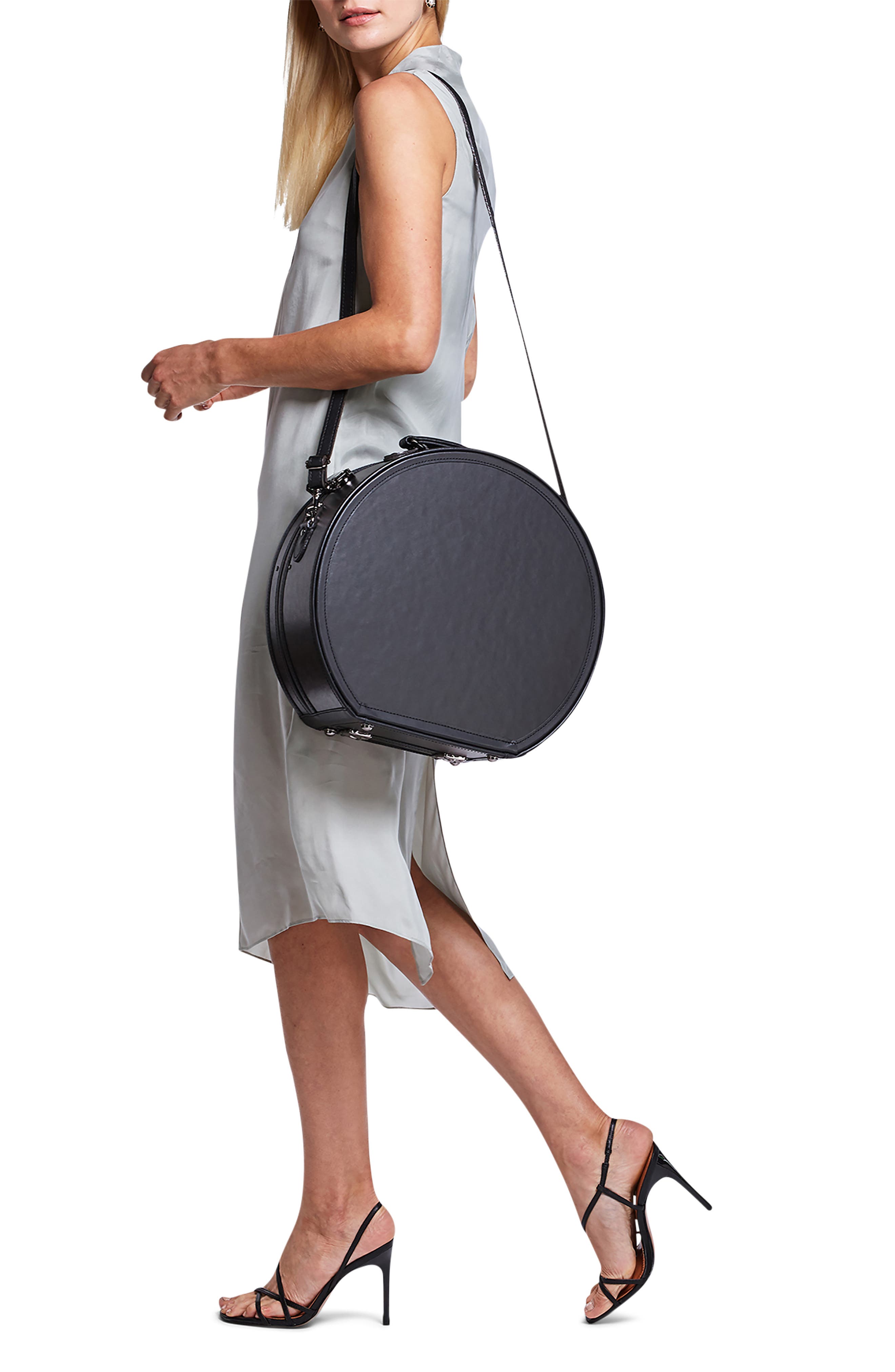 SteamLine Luggage The Entrepreneur Large Hatbox, Alternate, color, 