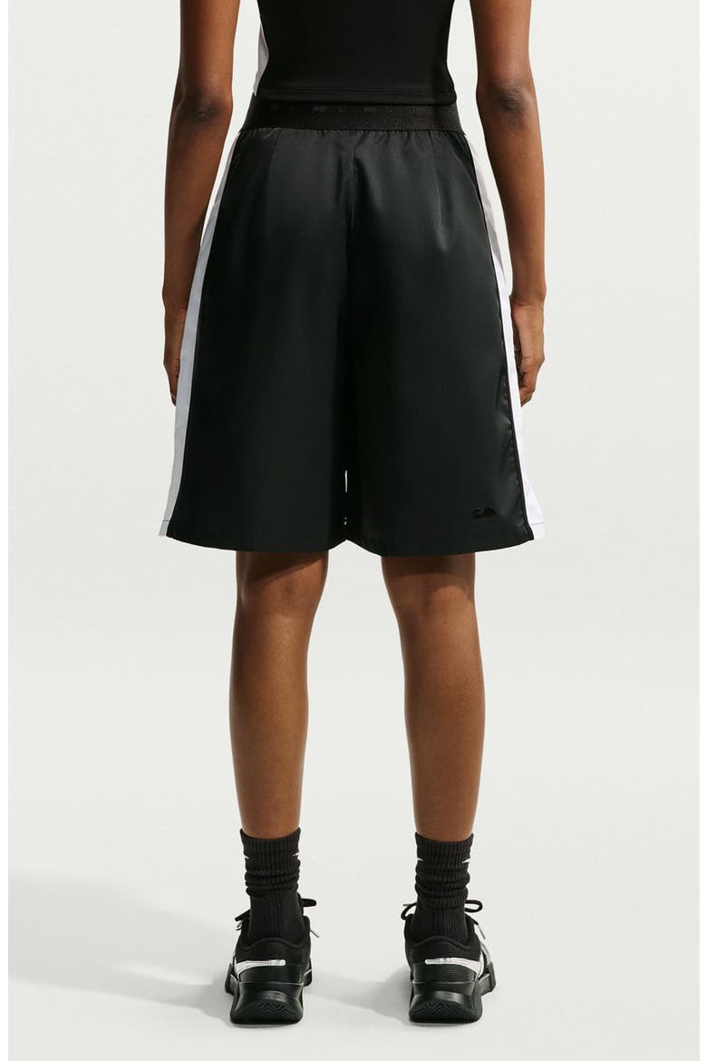 Naomi Osaka Mid Rise Shorts, Alternate, color, 010 BLACK/ BLACK