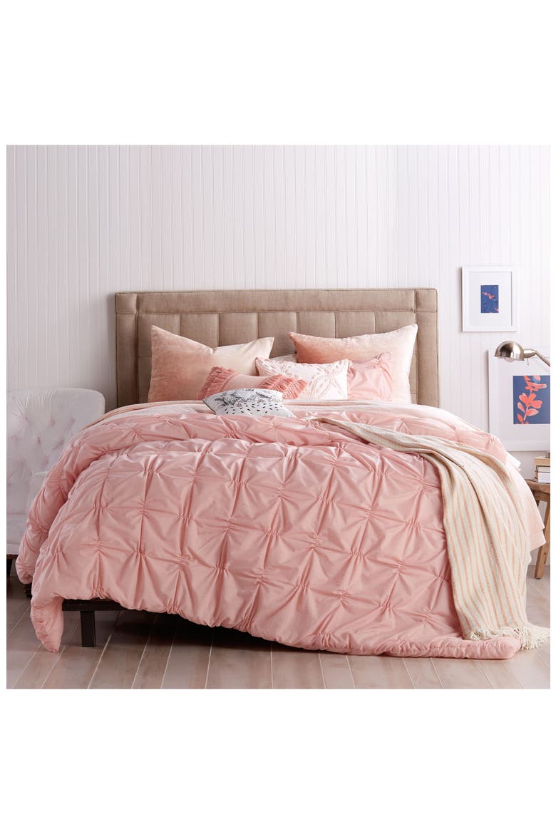 Fringe Pillow, Alternate, color, BLUSH