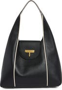 Tahari Alesia Faux Leather Hobo Bag