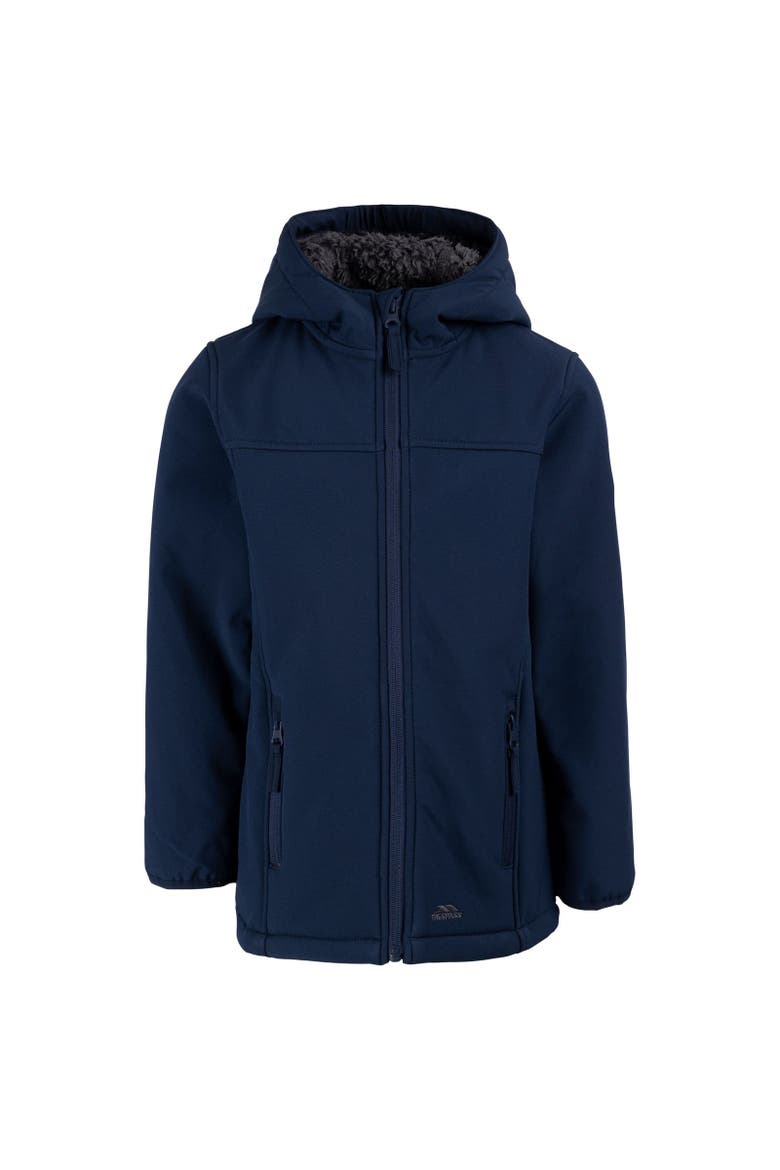 Childrens/Kids Kristen Soft Shell Jacket, Main, color, Navy