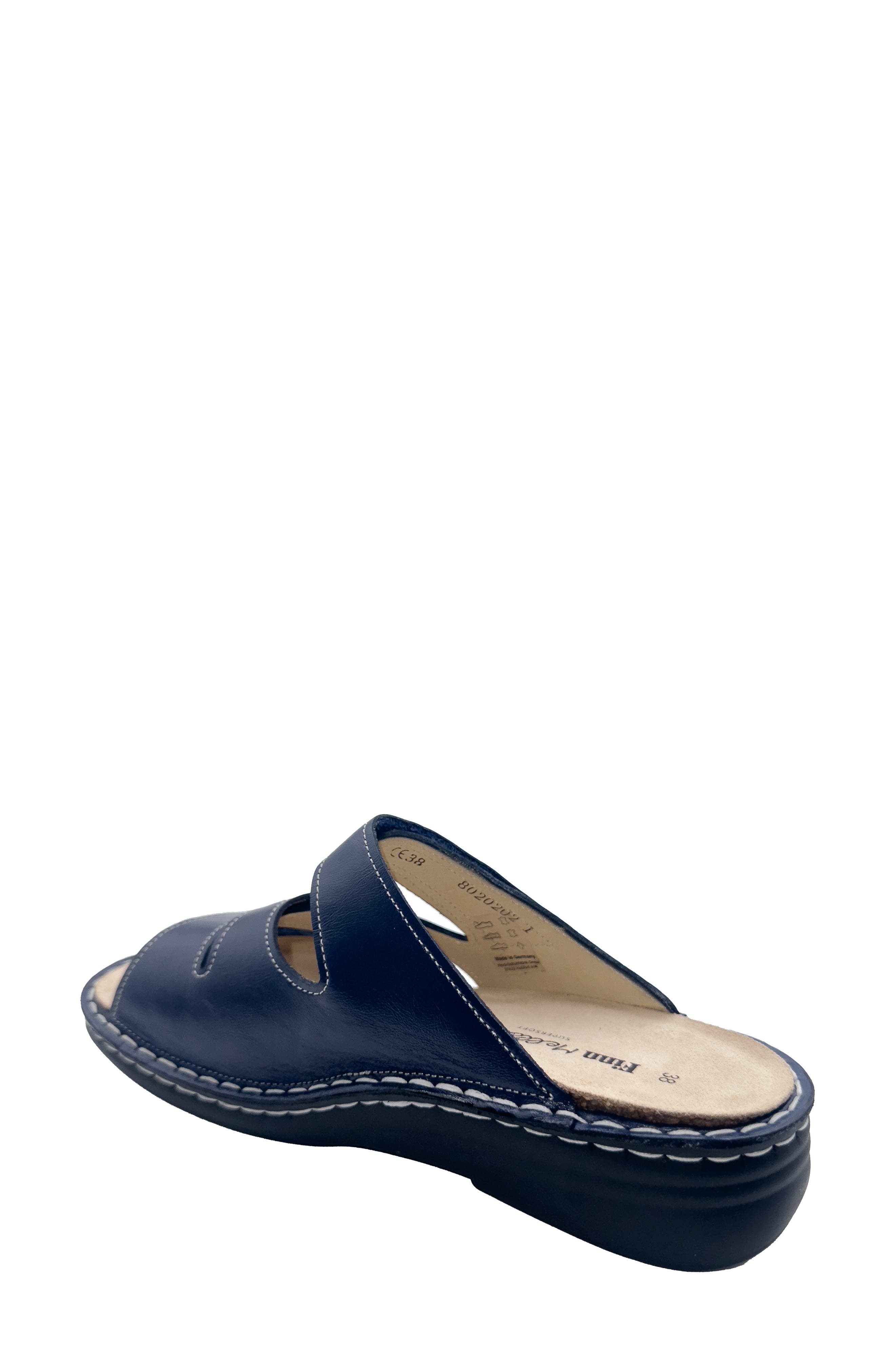 Finn Comfort Grenada Slide Sandal, Alternate, color, Blue Sapphire