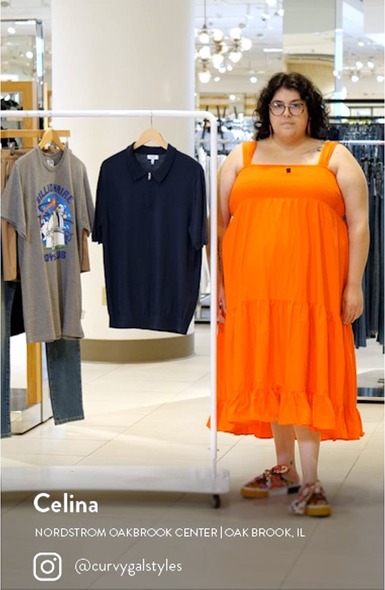 Maxwell Quarter Zip Merino Polo, sales video thumbnail