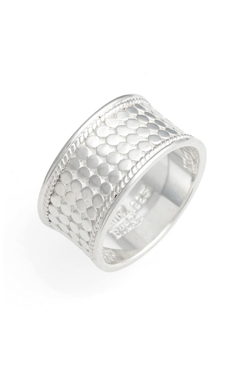 Band Ring (Nordstrom Exclusive), Main, color, SILVER