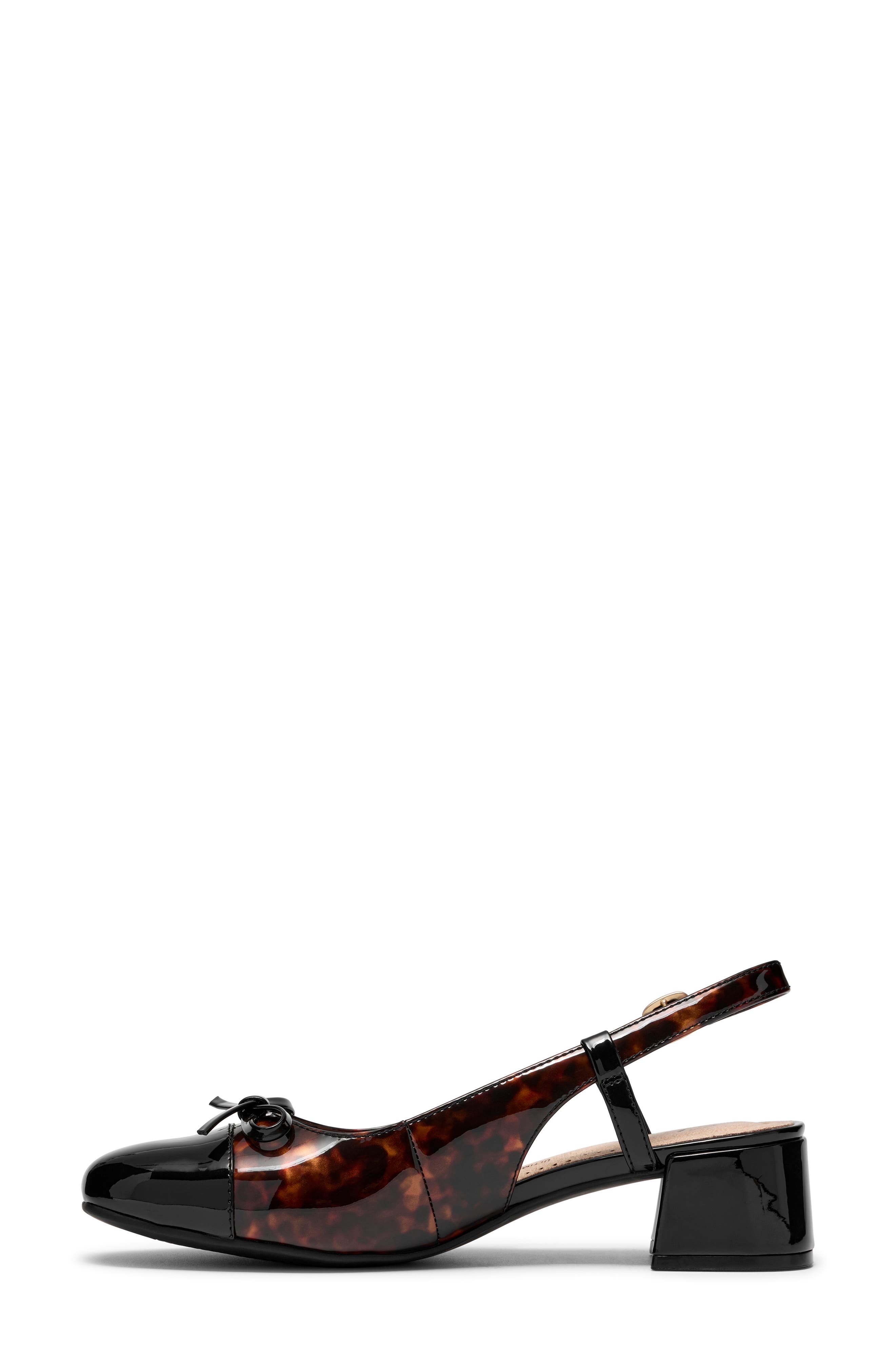 Iridessa Slingback Pump - Wide Width Available, Alternate, color, TORTOISE SHELL