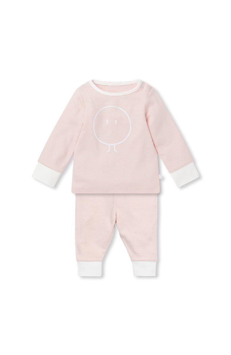 MORI Snoozy PJ Set, Main, color, Blush Stripe