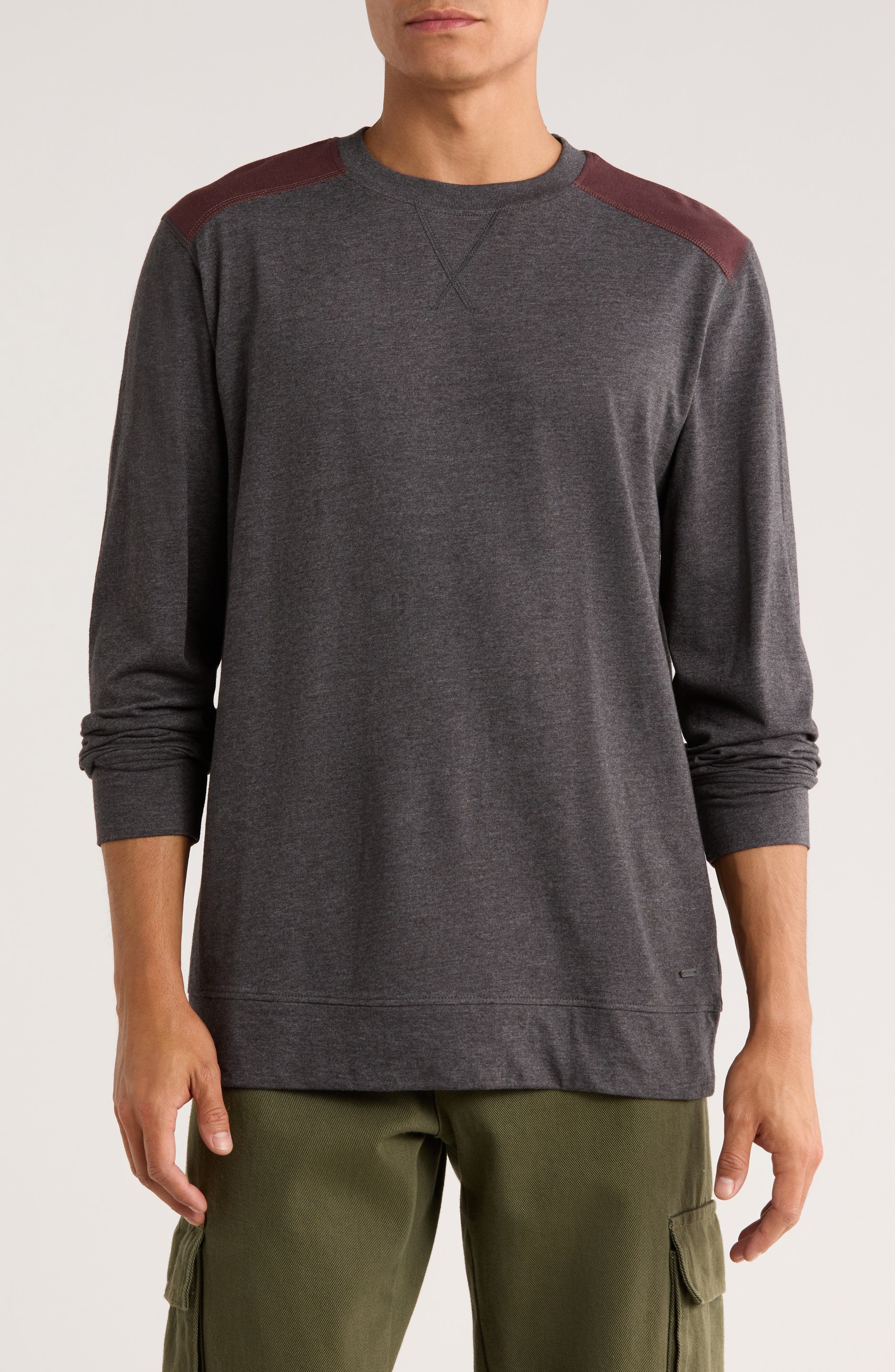 Heathered Long Sleeve T-Shirt - image 2