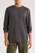 BURNSIDE Heathered Long Sleeve T-Shirt