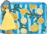 Collection XIIX Lemon Beaded Coin Purse