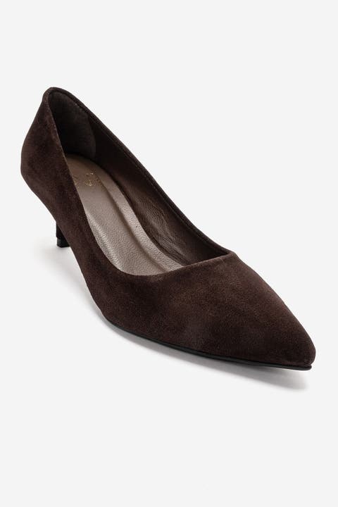 Jalen Leather Stiletto Pump
