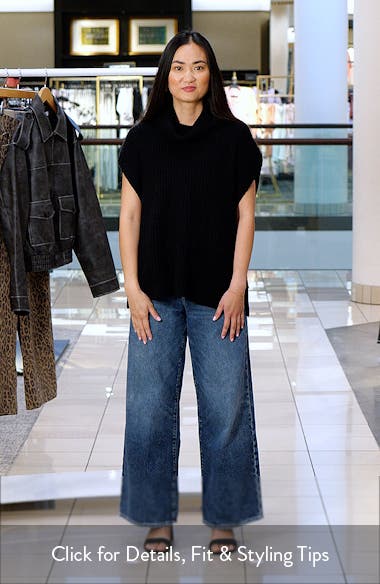 Splendid Rosalie Turtleneck Short Sleeve Sweater (Women) | Nordstromrack