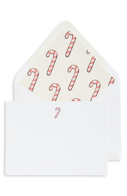 Dear Annabelle Set of 10 Note Cards & Envelopes in Candy Cane  product