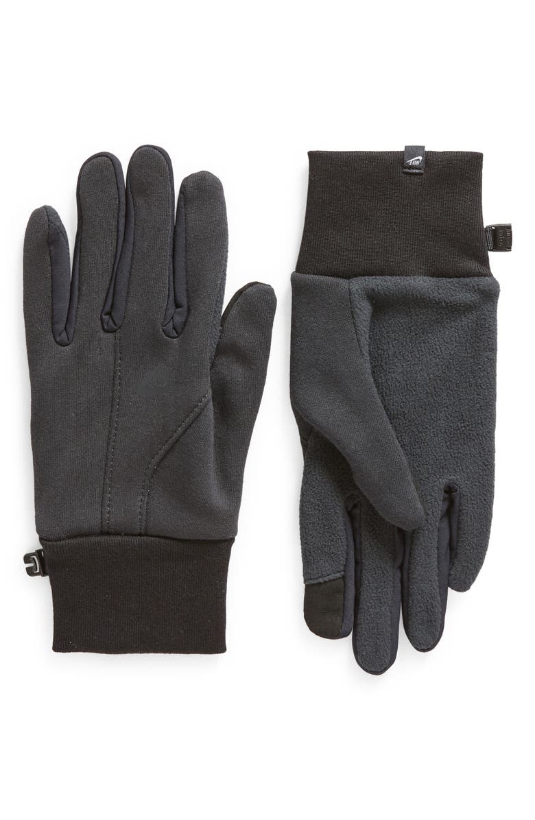 Nike Tech Fleece 2.0 Touchscreen Gloves, Main, color, Black