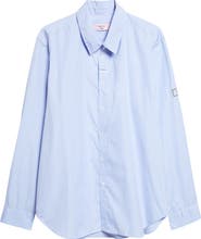 Martine Rose Classic Logo Stripe Button-Up Shirt