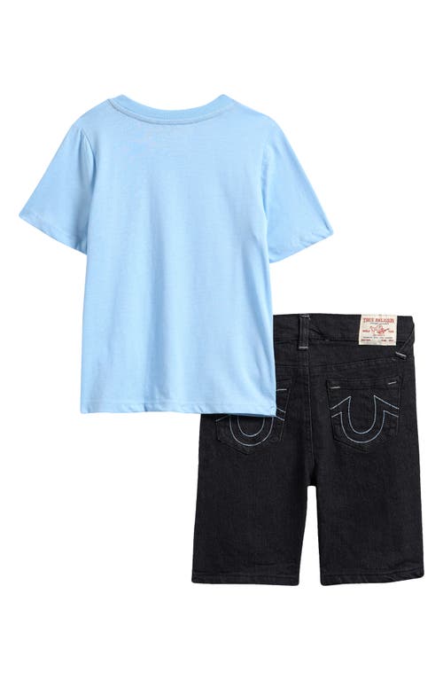 True Religion Kids' Logo Patch T-shirt & Shorts