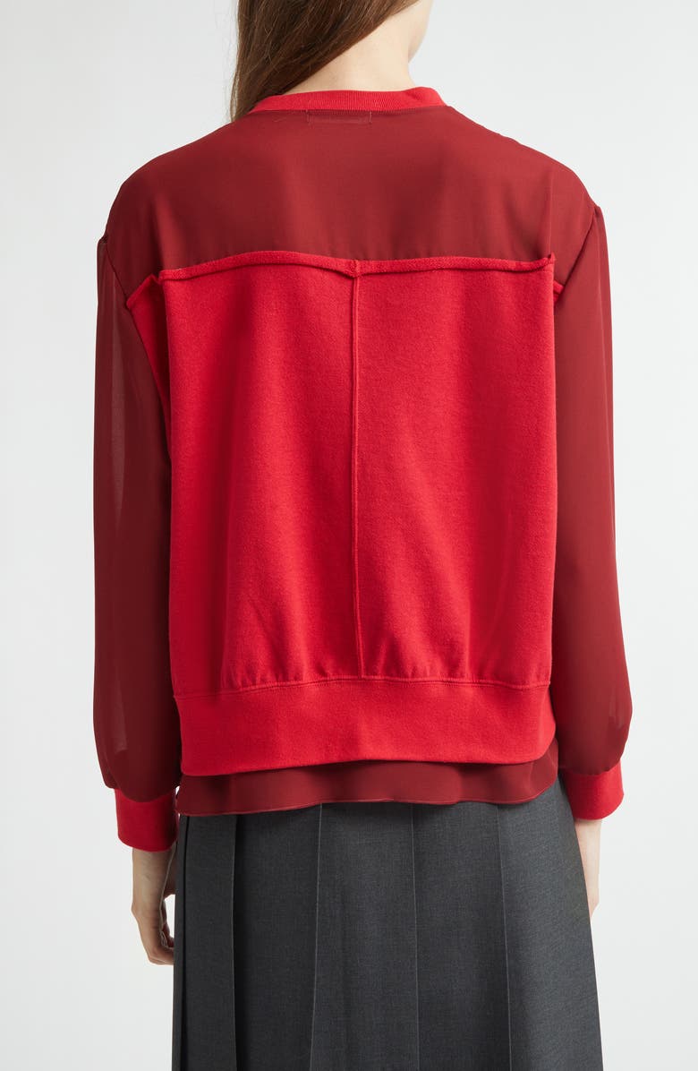 Undercover Spliced Cardigan, Alternate, color, 