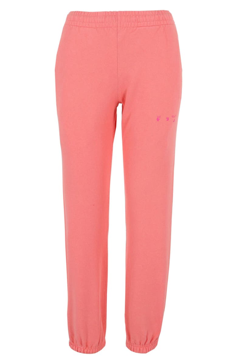 Off-White Swimming Man Sweatpants, Main, color, Pink