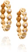 Christina Alexiou Demetra Diamond Hoop Earrings