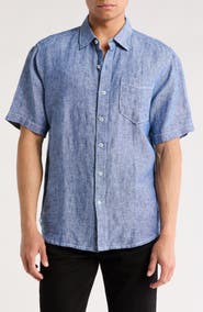 Tommy Bahama Party Breezer Short Sleeve Woven Shirt