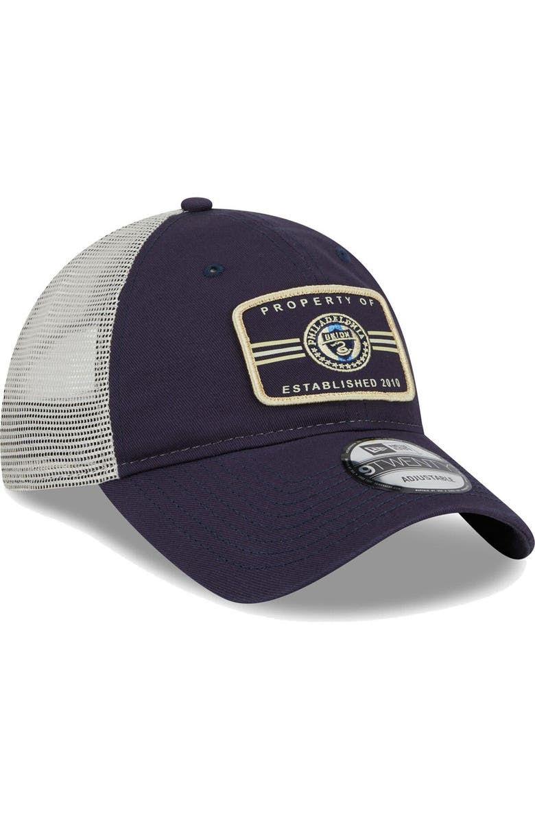 New Era Men's New Era Navy Philadelphia Union Property 9TWENTY Snapback Hat, Alternate, color, 