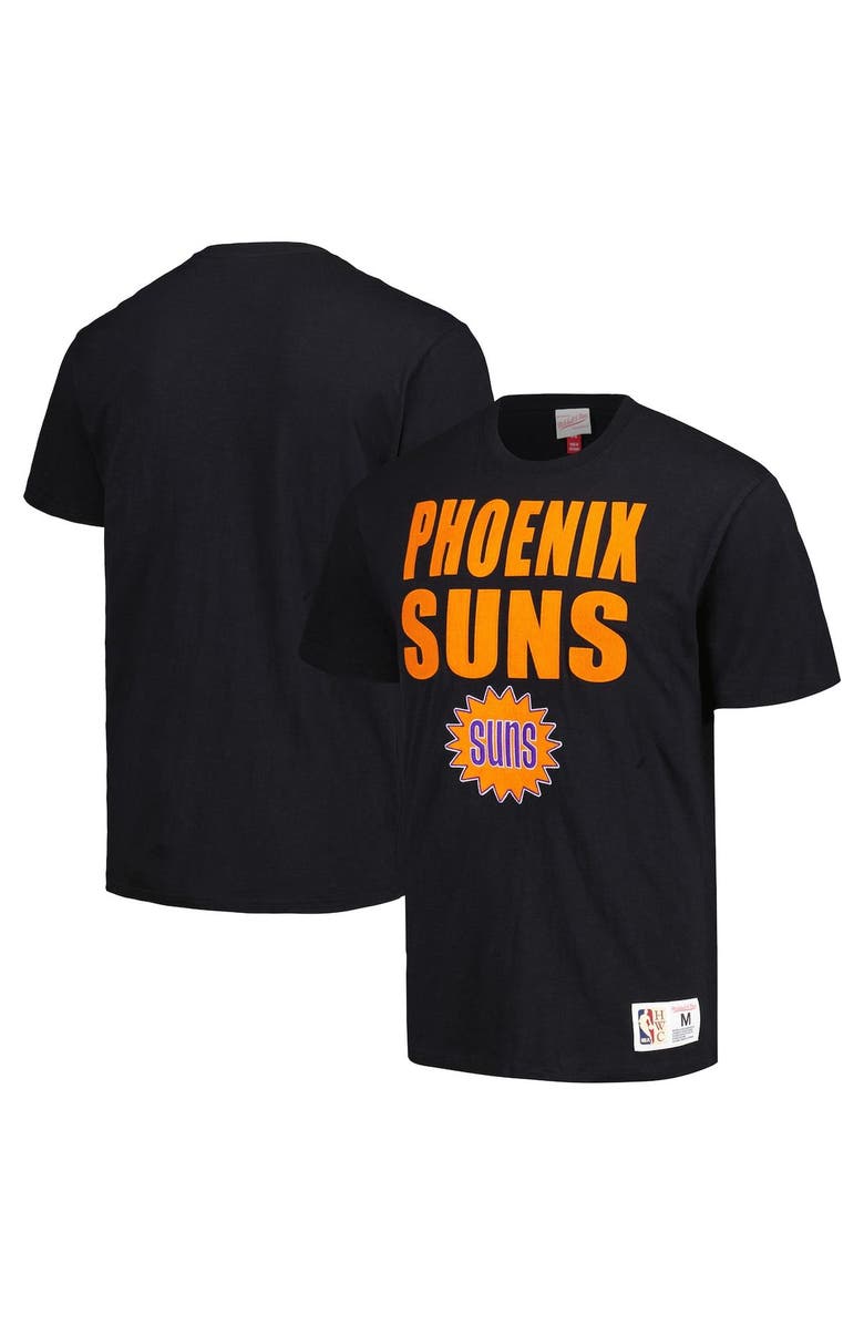 Mitchell & Ness Men's Mitchell & Ness Black Phoenix Suns Hardwood Classics Legendary Slub T-Shirt, Alternate, color, Black
